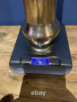 Ancien gicleur de tuyau d'incendie en laiton massif