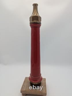 Ancienne Buse à Incendie en Laiton de 18 Pouces RARE Antique U8 K 366 d'Angleterre