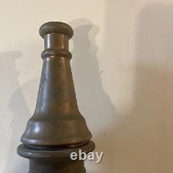 Ancienne lance à incendie en laiton de la compagnie Vintage American Le France Fire Engine Co.