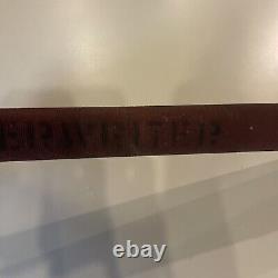 Ancienne lance à incendie en laiton de la compagnie Vintage American Le France Fire Engine Co.