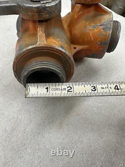 Anciens adaptateurs de tuyaux d'incendie Pacific Pumpers pour hydrante à vanne à boule séparée p/n WAJAX