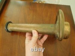 Antique AMERICAN LAFRANCE Elmira NY Buse de Tuyau d'Incendie Modèle P-4-A
