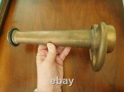 Antique AMERICAN LAFRANCE Elmira NY Buse de Tuyau d'Incendie Modèle P-4-A