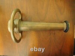 Antique AMERICAN LAFRANCE Elmira NY Buse de Tuyau d'Incendie Modèle P-4-A
