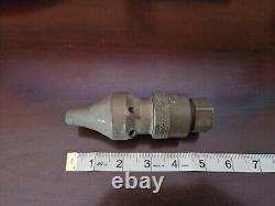 Antique A. J. Coleman Chicago Laiton Rotatif Cave Sous-sol Buse d'Incendie. Menthe