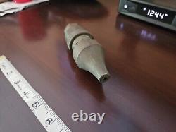 Antique A. J. Coleman Chicago Laiton Rotatif Cave Sous-sol Buse d'Incendie. Menthe
