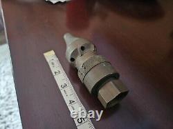 Antique A. J. Coleman Chicago Laiton Rotatif Cave Sous-sol Buse d'Incendie. Menthe
