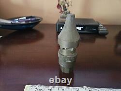 Antique A. J. Coleman Chicago Laiton Rotatif Cave Sous-sol Buse d'Incendie. Menthe