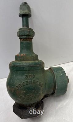 Antique BRONZE SAN FRANCISCO WHARF FIRE HYDRANT Greenberg's Sons No 120