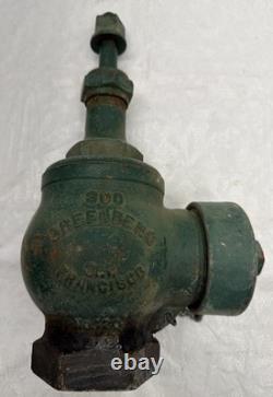 Antique BRONZE SAN FRANCISCO WHARF FIRE HYDRANT Greenberg's Sons No 120
