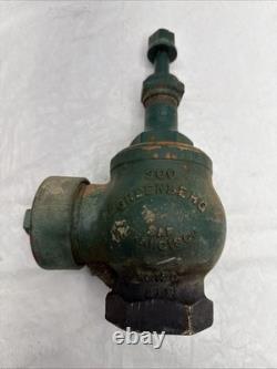 Antique BRONZE SAN FRANCISCO WHARF FIRE HYDRANT Greenberg's Sons No 120