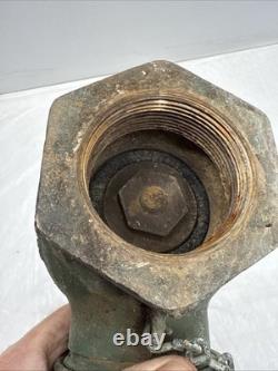 Antique BRONZE SAN FRANCISCO WHARF FIRE HYDRANT Greenberg's Sons No 120