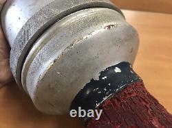 Antique Début des années 1900 1925 Pompier Buse de Tuyau d'Incendie Rare Prototype