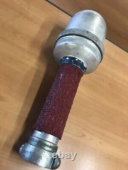 Antique Début des années 1900 1925 Pompier Buse de Tuyau d'Incendie Rare Prototype