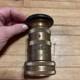 Antique Grande Buse De Tuyau D'incendie Elkhart Brass Fabriqu&eacute;e Par Elkhart Brass