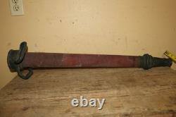 Antique vers 1900 Elkhart Brass Mfg. Co. Buse de tuyau de pompier 30