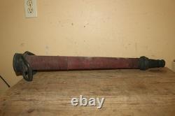 Antique vers 1900 Elkhart Brass Mfg. Co. Buse de tuyau de pompier 30