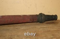 Antique vers 1900 Elkhart Brass Mfg. Co. Buse de tuyau de pompier 30