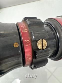 BUSE DE LUTTE CONTRE INCENDIE TURBOJET 1-1/2 AVEC POIGNÉE EN PISTOLET (Style n° 367)