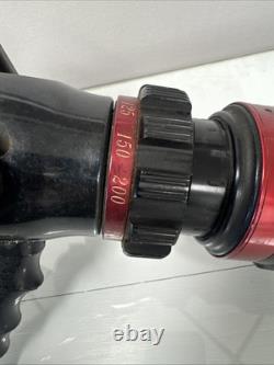 BUSE DE LUTTE CONTRE INCENDIE TURBOJET 1-1/2 AVEC POIGNÉE EN PISTOLET (Style n° 367)