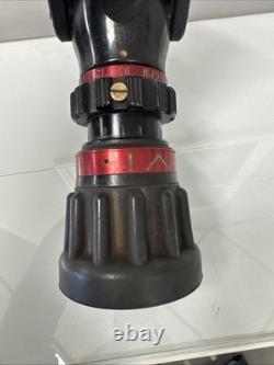 BUSE DE LUTTE CONTRE INCENDIE TURBOJET 1-1/2 AVEC POIGNÉE EN PISTOLET (Style n° 367)