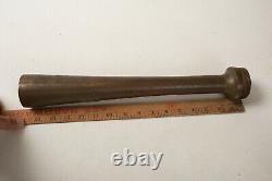 Bec de brouillard antique en bronze massif (G2L) HPS Fogger 16 avec raccord de 2,25 pouces, de style nautique