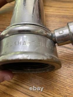 Buse De Feu Vintage Elkhart Brass Mfgdeux Ans, 18 Ans Avec Buse. 17 Livres