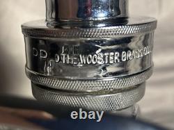 Buse à feu multi-embouts vintage en chrome de Wooster Brass VOIR LA VIDÉO