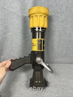 Buse à incendie Elkhart Brass DSM-30F Select-O-Matic avec poignée pistolet 1964 3 NH 1