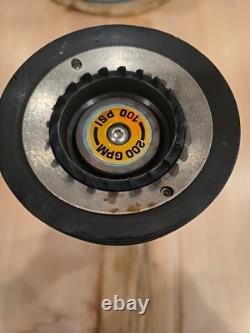 Buse automatique pour tuyau d'incendie 1 1/2 NH Akron Fog Tip 200 GPM Sauvetage incendie