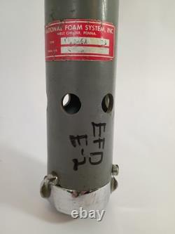 Buse d'aspiration de tuyau de lutte contre l'incendie Vintage National Foam