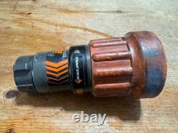 Buse d'incendie Elkhart Brass Chief pour tuyau, modèle 4000-22, jet droit/brouillard (g)