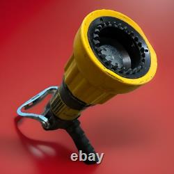 Buse d'incendie Elkhart Brass TSM-30F 1-1/2 pouce Select-O-Matic, 350 GPM, + Pistolet