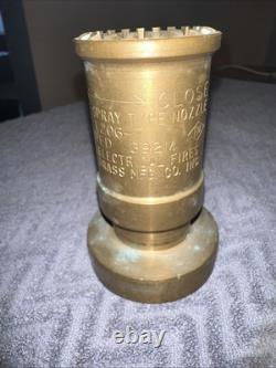 Buse d'incendie Elkhart Brass, buse portable de type spray L 206-T 392M