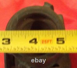 Buse d'incendie à main en laiton DC DK MR AKRON NPSH 95 GPM 1 3/4 dia utilisée