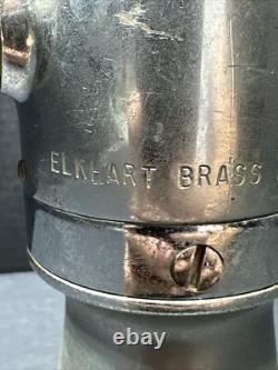 Buse d’incendie antique de la Elkhart Brass Manufacturing Company