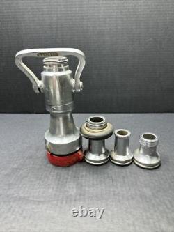Buse d’incendie antique de la Elkhart Brass Manufacturing Company