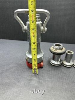 Buse d’incendie antique de la Elkhart Brass Manufacturing Company