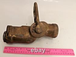 Buse d'incendie en laiton antique FOG NOZZLE INTERNATIONAL INC. 8¾ livres