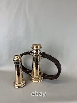 Buse d'incendie en laiton vintage Larkin de 21/2 pouces avec embout