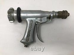 Buse d'incendie en laiton vintage Santa Rosa avec bouton de déclenchement rapide RARE