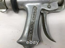 Buse d'incendie en laiton vintage Santa Rosa avec bouton de déclenchement rapide RARE