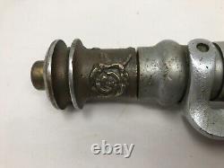Buse d'incendie en laiton vintage Santa Rosa avec bouton de déclenchement rapide RARE