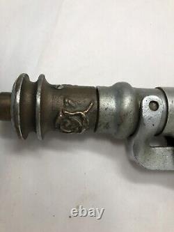 Buse d'incendie en laiton vintage Santa Rosa avec bouton de déclenchement rapide RARE