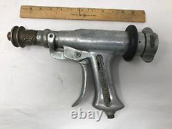 Buse d'incendie en laiton vintage Santa Rosa avec bouton de déclenchement rapide RARE