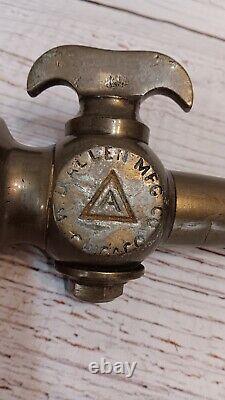 Buse d'incendie en laiton vintage de W. D. Allen Mfg