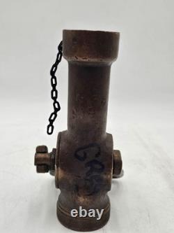 Buse d’incendie polyvalente en laiton massif Army Navy (AN)