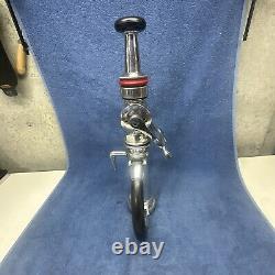 Buse d'incendie vintage Akron Ball Elkhart Brass Co. Sapeurs-pompiers Département d'incendie 20