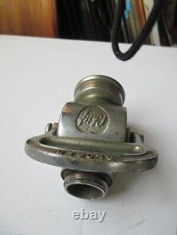 Buse d'incendie vintage à double poignée Elkhart Brass MFG Co. CHIEF 3 pièces C16