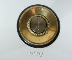 Buse de Tuyau d'Incendie en Laiton Vintage Universal Fyrex Patine de Pompier 25cm Antique
